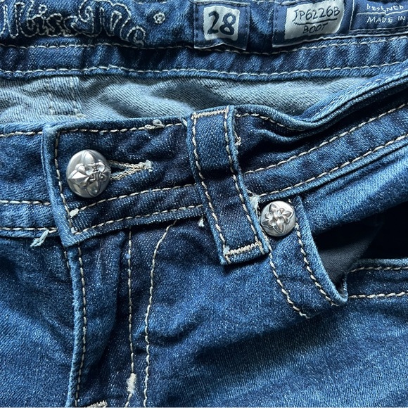 Miss me Low Rise Bootcut Jeans Size 28 (Style # JP62268) - Picture 9 of 13